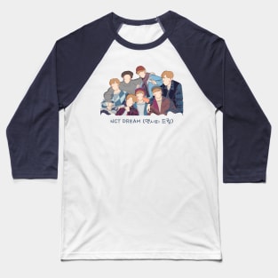 NCT Dream Fanart Kpop Baseball T-Shirt